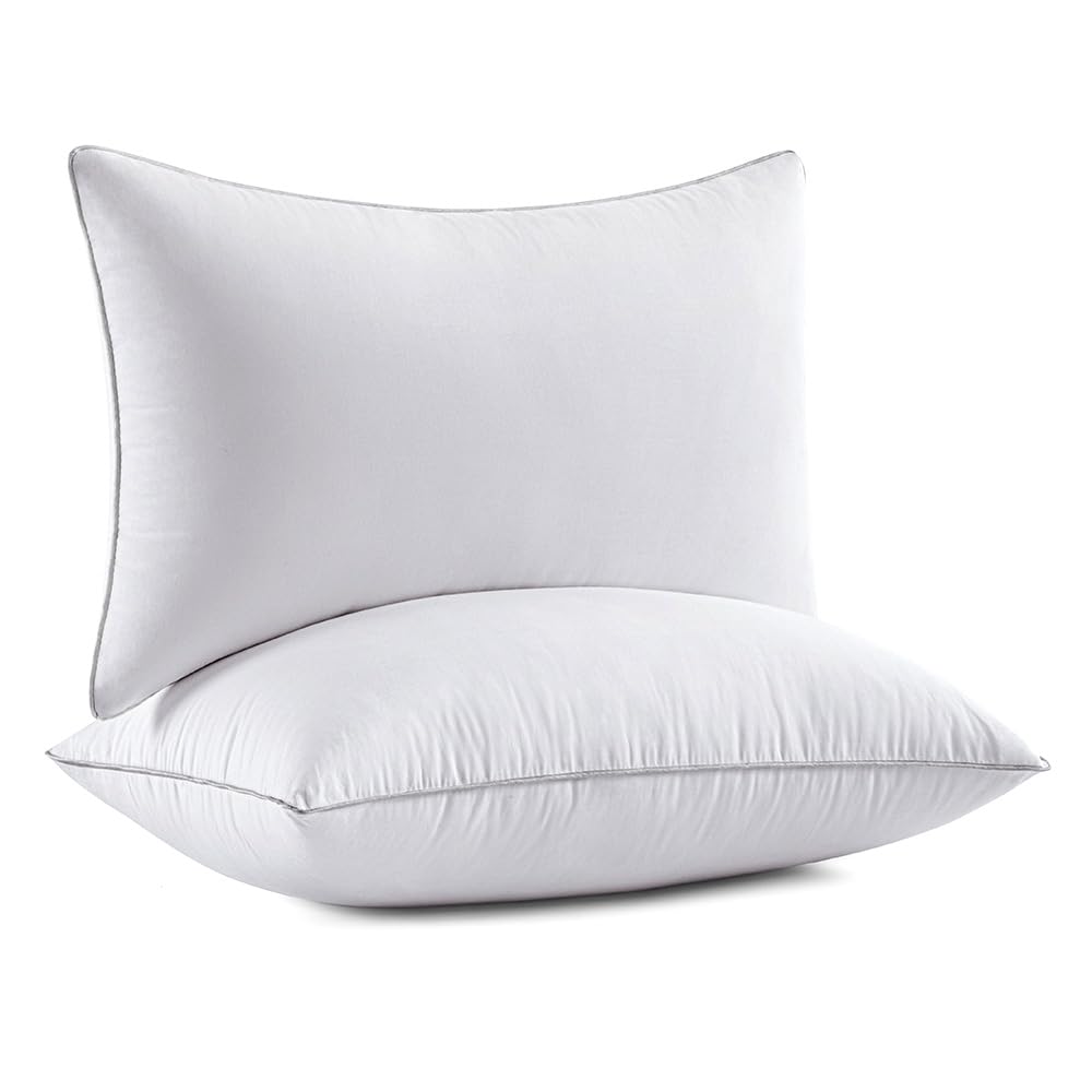 MIULEE 20 x 20 Pillow Inserts (Set of 2) -Throw Pillows for Couch Sofa with 100% Cotton Covers