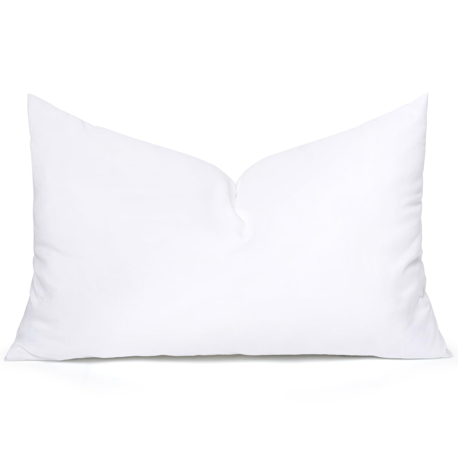 MIULEE Throw Pillow Insert Premium Pillow Stuffer Sham Rectangle for Decorative Cushion Bed Couch Sofa 12x20 Inch