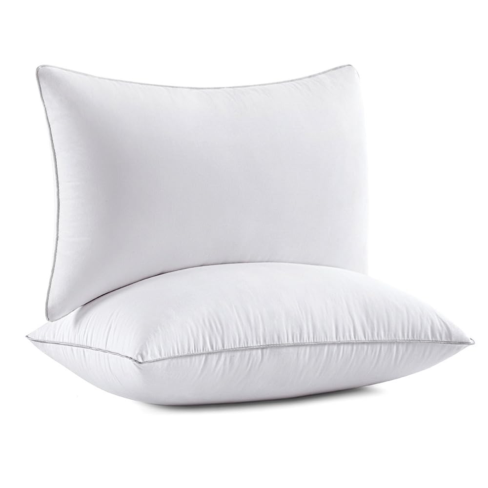 MIULEE 20 x 20 Pillow Inserts (Set of 2) -Throw Pillows for Couch Sofa with 100% Cotton Covers