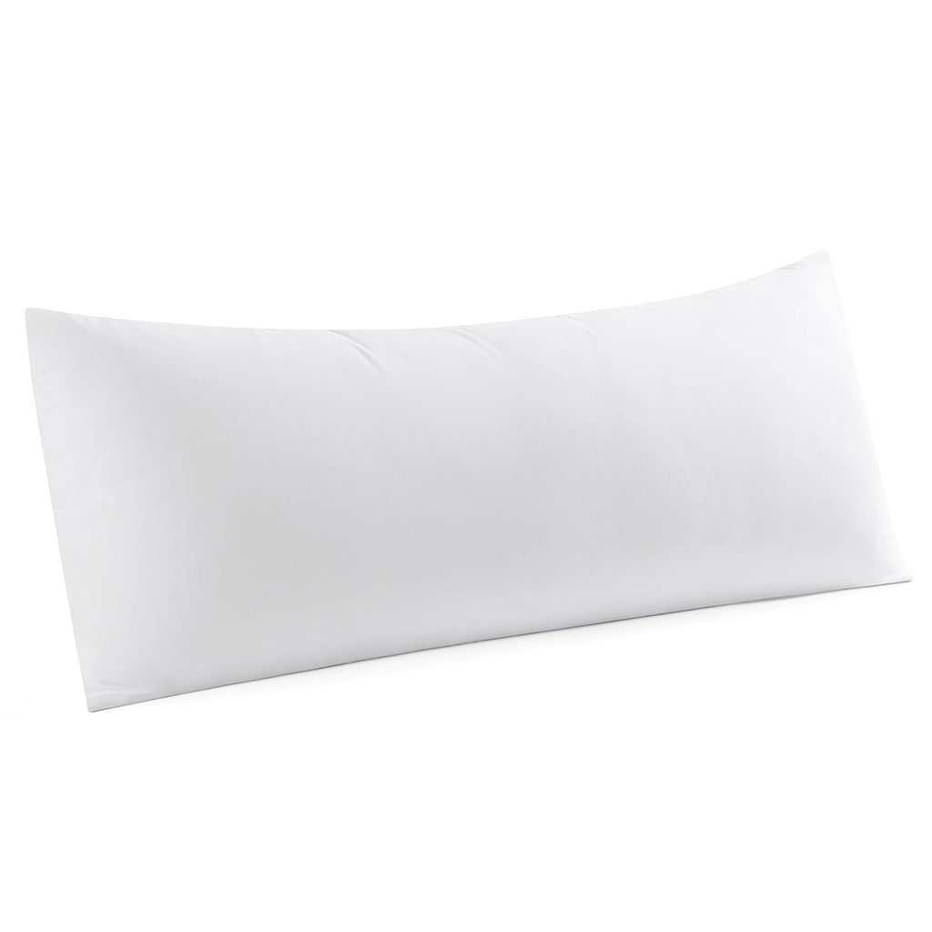 MIULEE Throw Pillows Inserts, Pack of 2 18x18 Inch 100% Virgin Fiber Filling Bed Couch Pillows