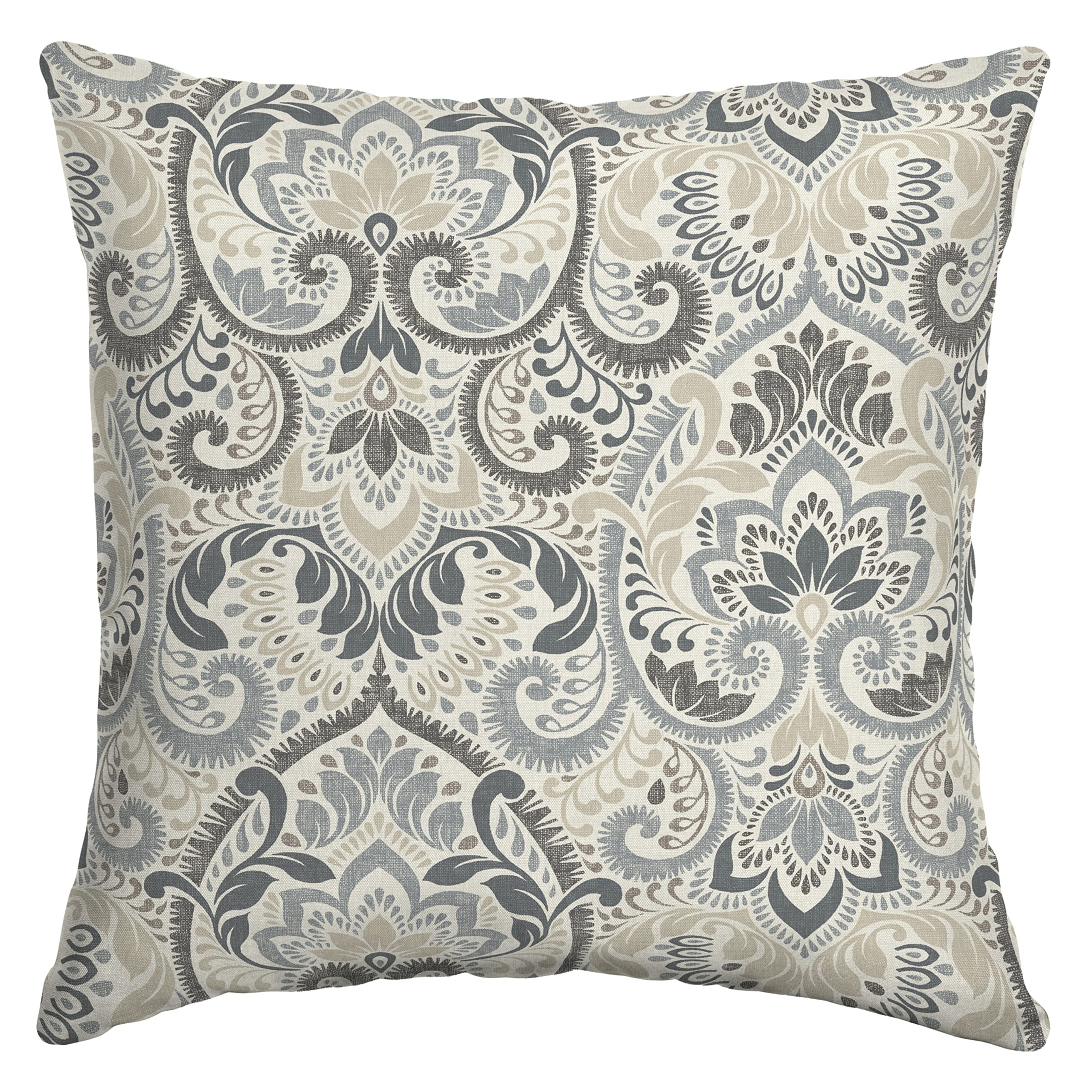 Arden Outdoor Toss Pillow, 2 Pack, 16 x 16, Rain-Proof, Fade Resistant Pistachio Botanical